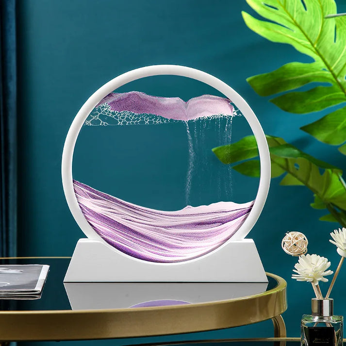 3D GLASS MOVING SAND ART DECOR