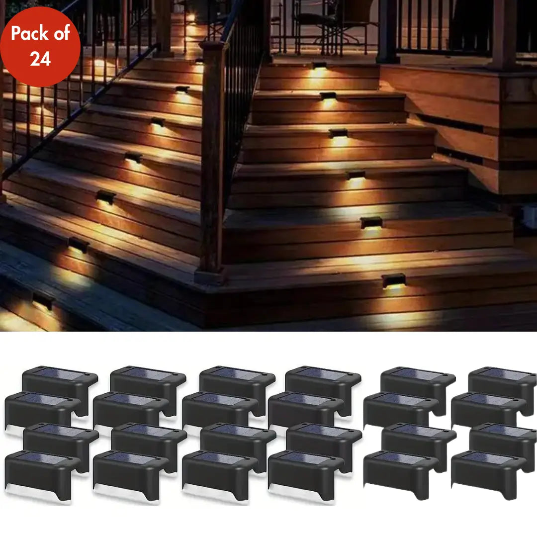 Stairs LED Lights Solar Charging