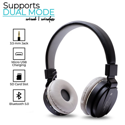 SH12 Wireless/Wired Headphone