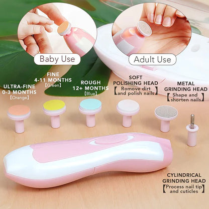 Nail Trimmer for Baby File Polish Toe and Finger Nails, Kids Nail Cutter with Light, Baby Nail Cutter, Safe and Useful with No Harm.