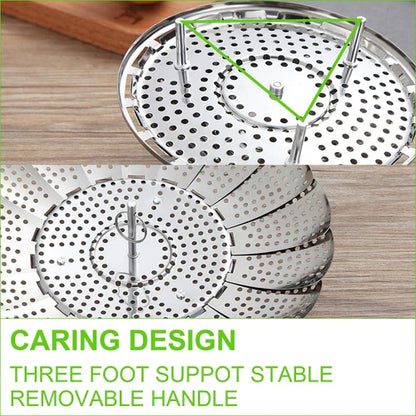 Stainless Steel Folding Steamer Basket