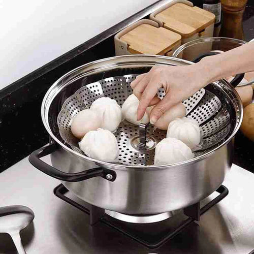 Stainless Steel Folding Steamer Basket