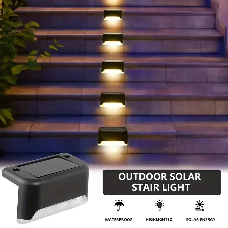 Stairs LED Lights Solar Charging