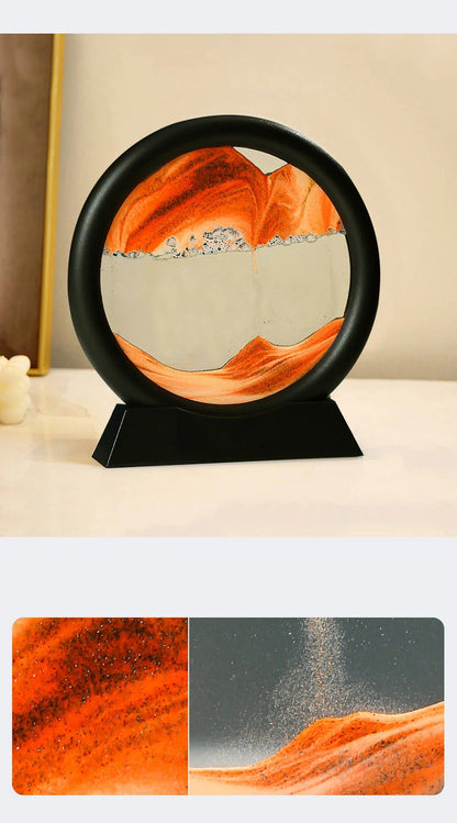 3D GLASS MOVING SAND ART DECOR