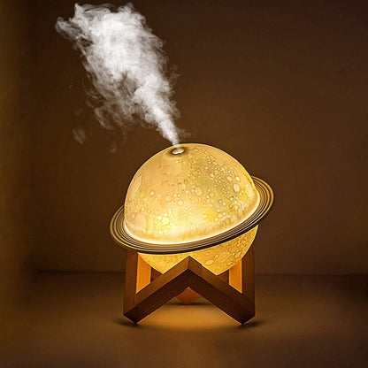 3D Moon Lamp Moonlight Humidifier with Color Changing Night Light(2 Spraying Modes)