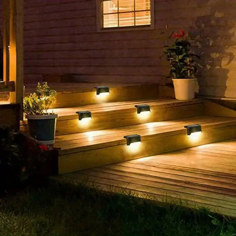 Stairs LED Lights Solar Charging