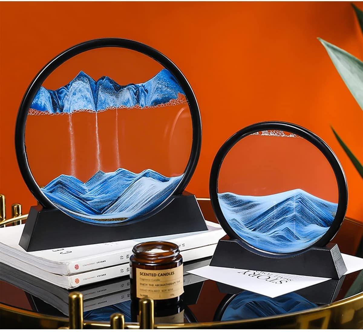 3D GLASS MOVING SAND ART DECOR