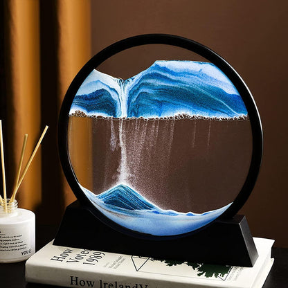 3D GLASS MOVING SAND ART DECOR