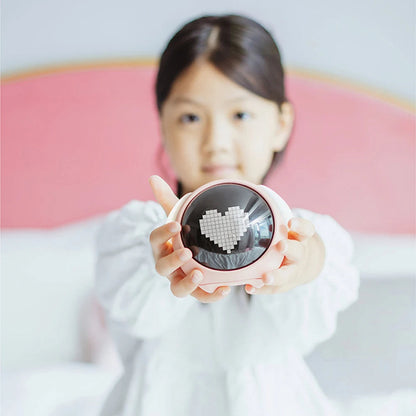 Digital Emoji Alarm Clock with Lamp