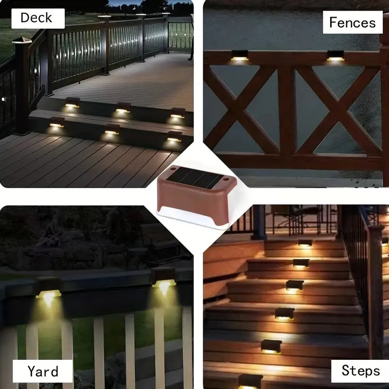 Stairs LED Lights Solar Charging