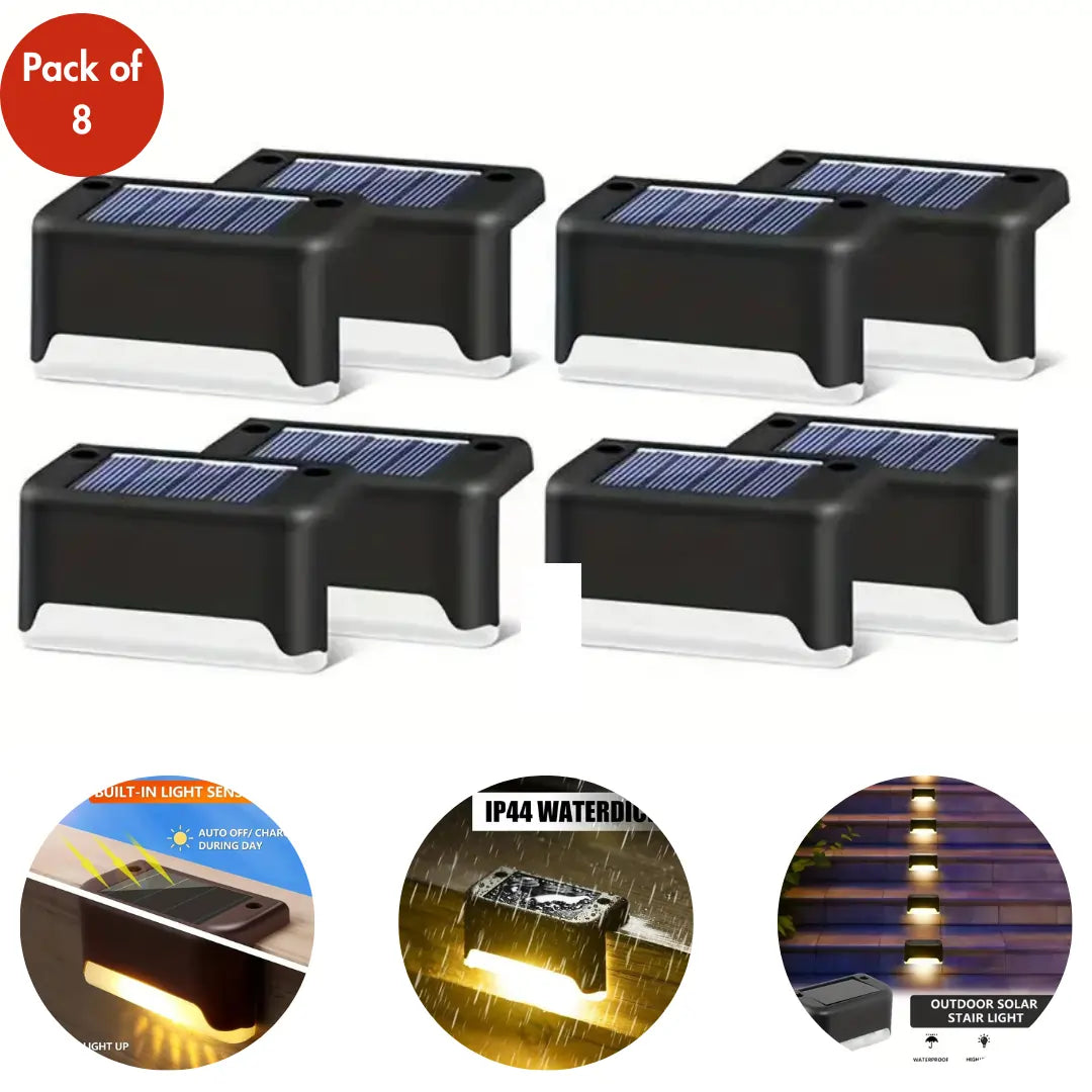 Stairs LED Lights Solar Charging